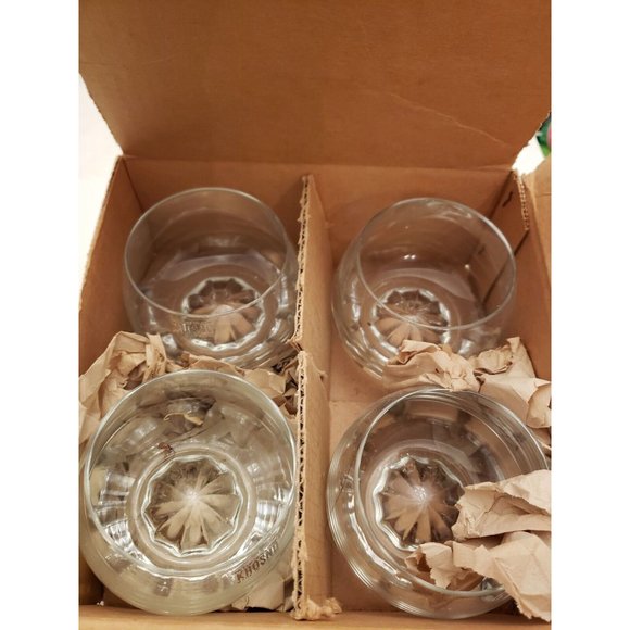 Vintage KROSNO made in Poland glasses goblets cups Whiskey Brandy Scotch Bar 4x - Picture 5 of 9